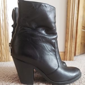 Diesel leather boots